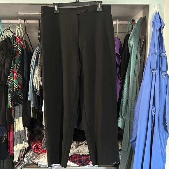 Black formal dress pants. 16 petite - Picture 2 of 4